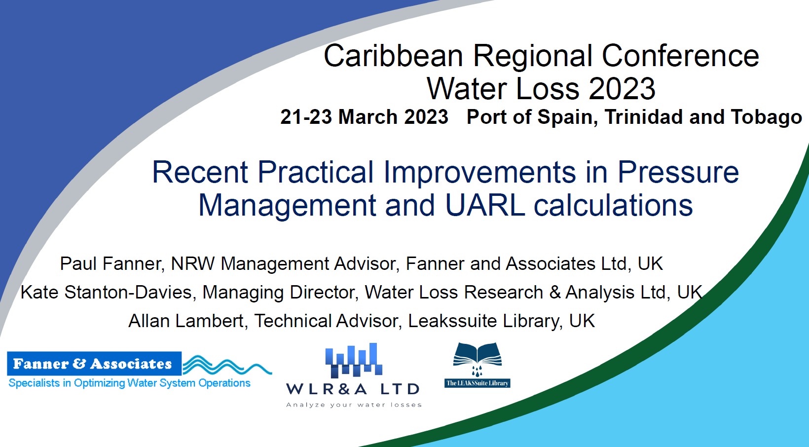 Pressure Management Improvements — Caribbean 2023