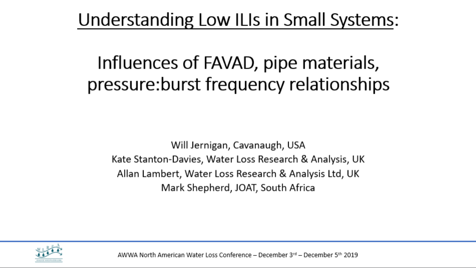 Understanding Low ILIs — Nashville 2019