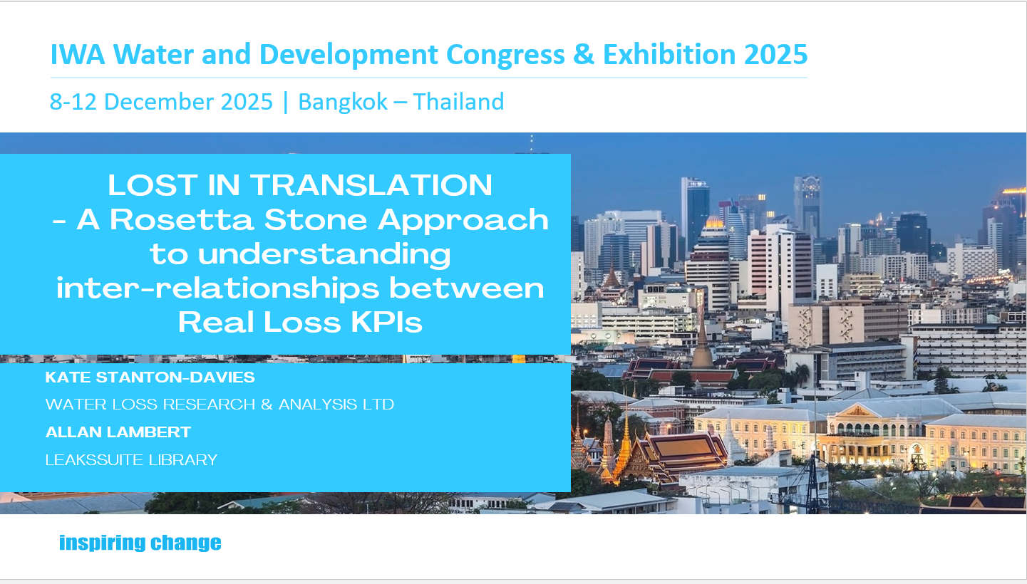 Rosetta Stone Approach — IWA Conference Dec 2025